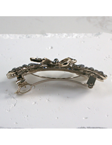 Klamra francuska kokarda z kryształkami Lolita...