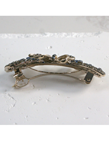 Klamra francuska kokarda z kryształkami Lolita...