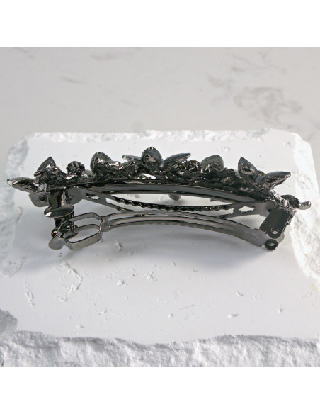 Klamra francuska 5 kwiatków z kryształkami Lolita Akcesoria