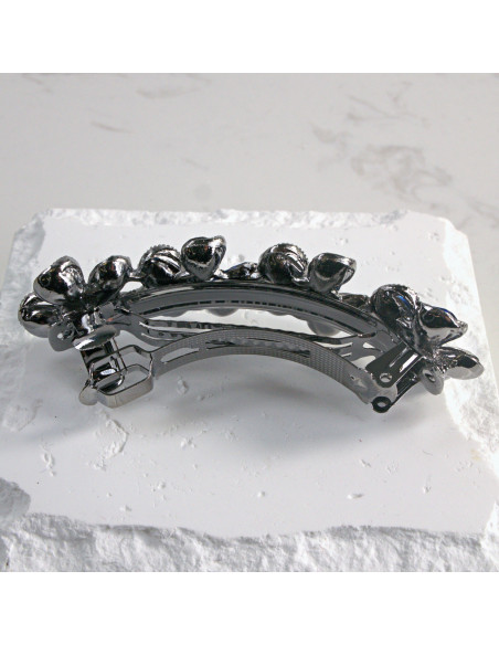 Klamra francuska 4 kwiatki z  z kryształkami Lolita Akcesoria