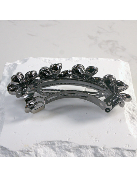 Klamra francuska 4 kwiatki z  z kryształkami Lolita Akcesoria