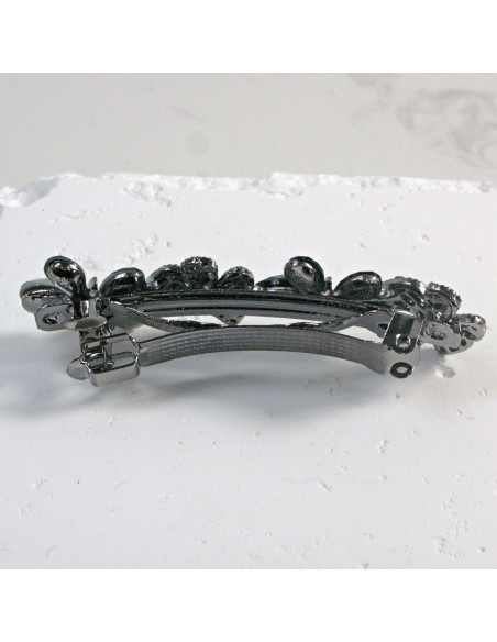 Klamra francuska 4 motylki z kryształkami i cekinami Lolita Akcesoria