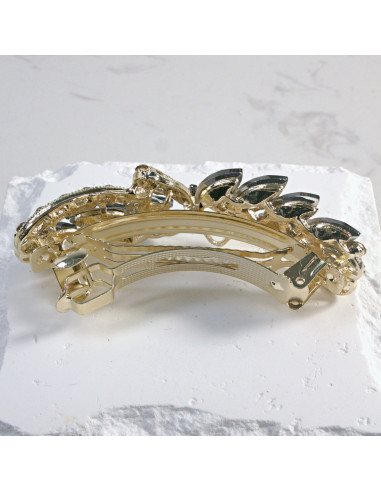 Klamra francuska kokarda z kryształkami Lolita...