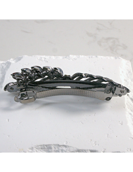 Klamra francuska gałązka z kryształkami i cekinami Lolita Akcesoria