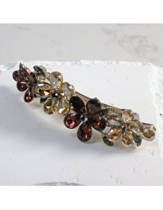 Klamra francuska 4 kwiatki z kryształkami Lolita Akcesoria 2