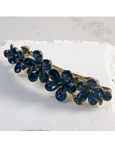 Klamra francuska 4 kwiatki z kryształkami Lolita Akcesoria 2