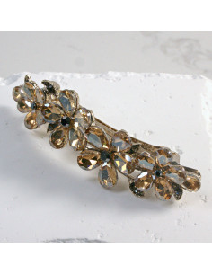 Klamra francuska 4 kwiatki z kryształkami Lolita Akcesoria 2