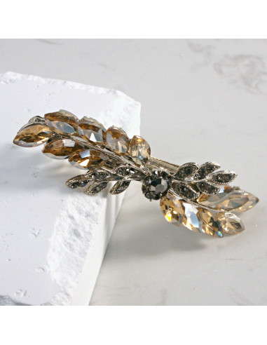 Klamra francuska gałązka z elementem i...