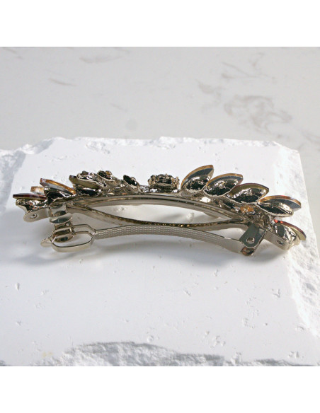 Klamra francuska gałązka z elementem i kryształkami Lolita Akcesoria