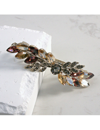 Klamra francuska gałązka z elementem i...