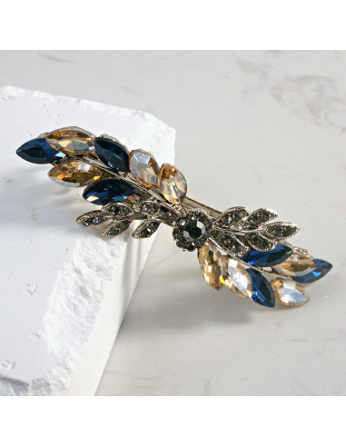 Klamra francuska gałązka z elementem i...