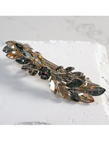 Klamra francuska gałązka z elementem i...