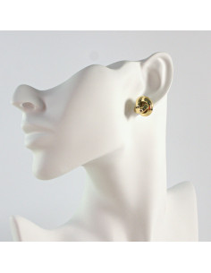 Kolczyki ZŁOTY WĘZEŁ SUPEŁ 1,5 CM Lolita Accessories...