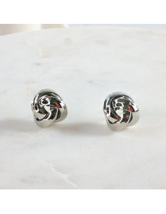 Kolczyki SREBRNY WĘZEŁ SUPEŁ 1,5 CM Lolita Accessories...