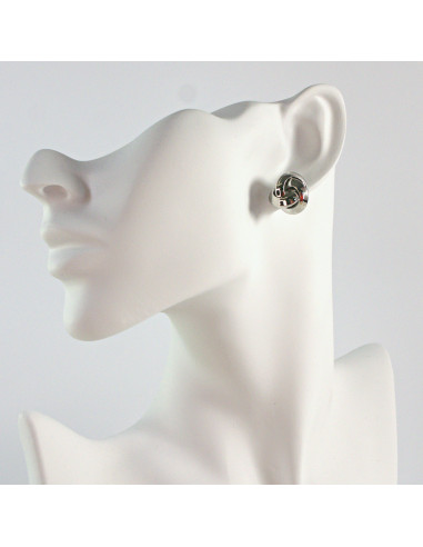 Kolczyki SREBRNY WĘZEŁ SUPEŁ 1,5 CM Lolita...