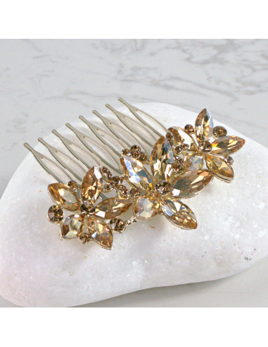 GRZEBIEŃ wsuwany do włosów wtykowy ozdobny...