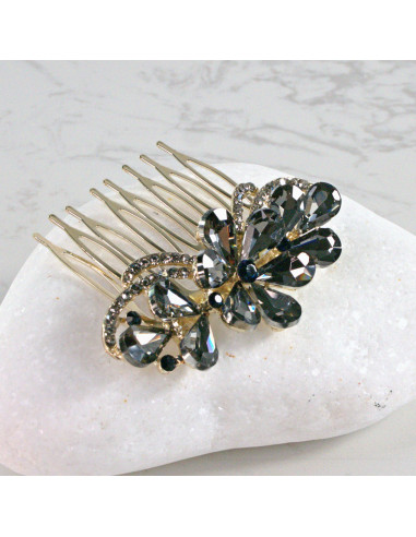 GRZEBIEŃ wsuwany do włosów wtykowy ozdobny...