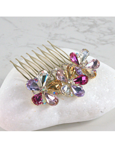 GRZEBIEŃ wsuwany do włosów wtykowy ozdobny...