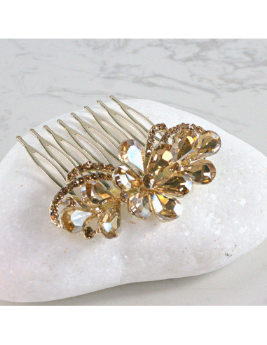 GRZEBIEŃ wsuwany do włosów wtykowy ozdobny...