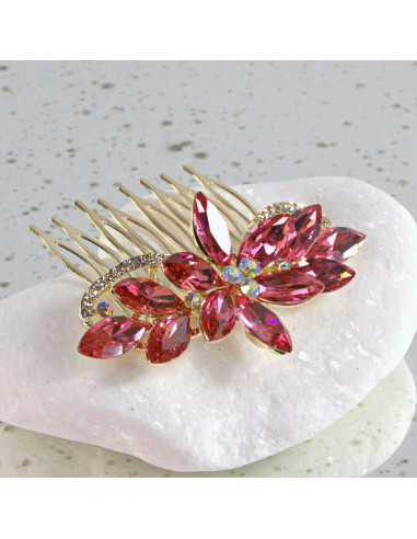 GRZEBIEŃ wsuwany do włosów wtykowy ozdobny...