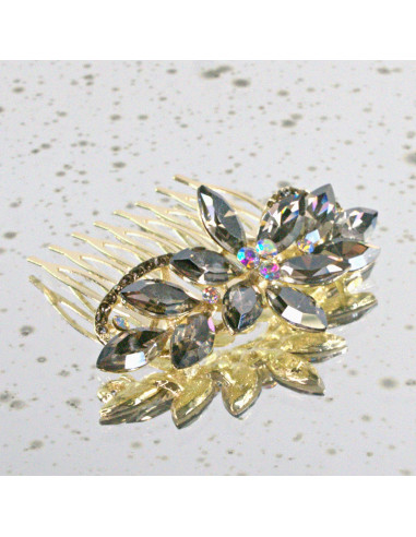 GRZEBIEŃ wsuwany do włosów wtykowy ozdobny...