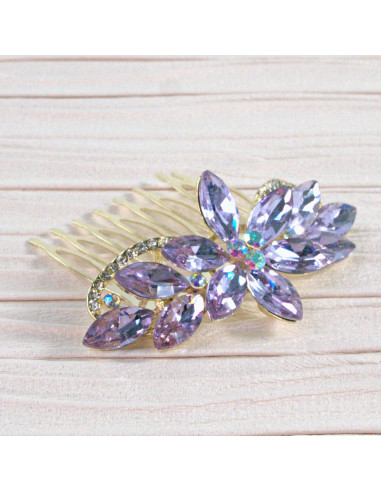 GRZEBIEŃ wsuwany do włosów wtykowy ozdobny...