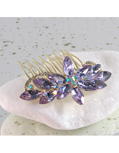 GRZEBIEŃ wsuwany do włosów wtykowy ozdobny...