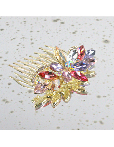 GRZEBIEŃ wsuwany do włosów wtykowy ozdobny...