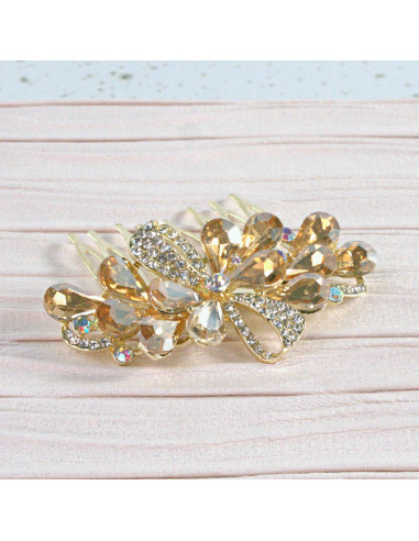 GRZEBIEŃ wsuwany do włosów wtykowy ozdobny...