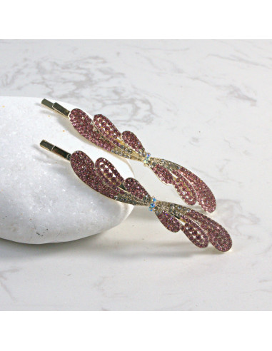 Wsuwka do włosów z kryształkami 2 szt. Lolita...