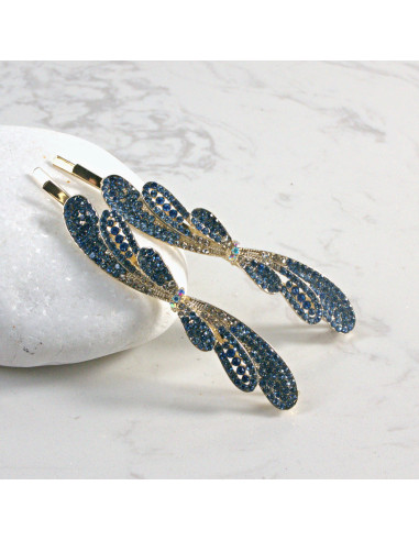 Wsuwka do włosów z kryształkami 2 szt. Lolita...