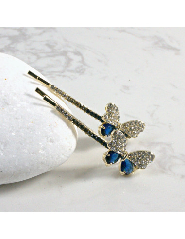 Wsuwka do włosów motylek  2 szt. Lolita...