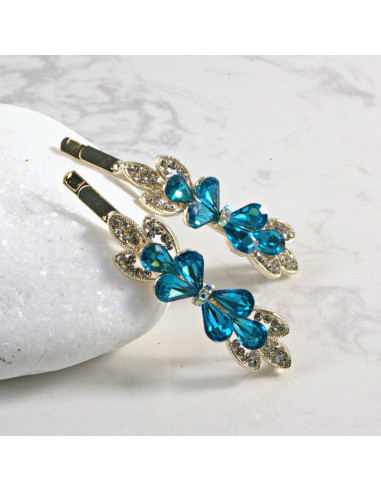 Wsuwka do włosów kokardka 2 szt. Lolita...