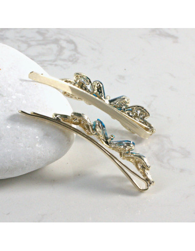 Wsuwka do włosów kokardka 2 szt. Lolita...