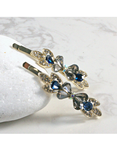 Wsuwka do włosów kokardka 2 szt. Lolita...