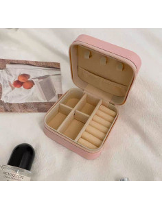 Szkatułka Pudełko podróżne na biżuterię Puzderko Etui... 2