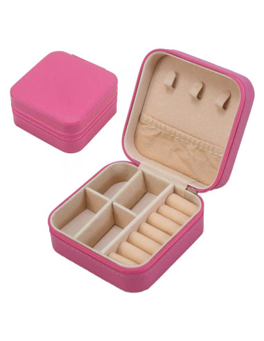 Szkatułka Pudełko podróżne na biżuterię Puzderko Etui Organizer