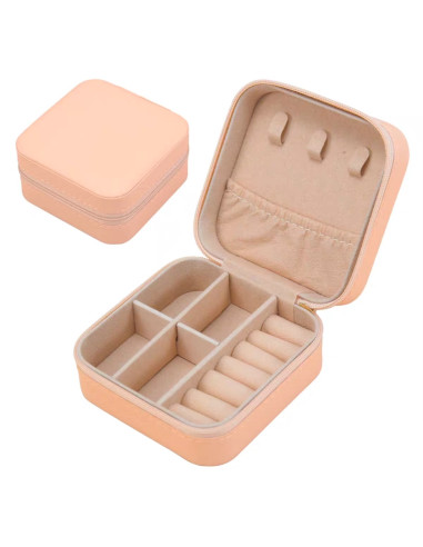 Szkatułka Pudełko podróżne na biżuterię Puzderko Etui Organizer