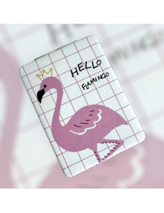 Eleganckie Składane Dwustronne Lusterko kieszonkowe do...