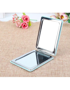 Eleganckie Składane Dwustronne Lusterko kieszonkowe do... 2