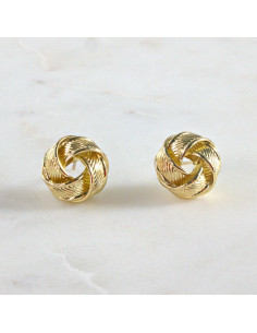 Kolczyki ZŁOTY WĘZEŁ SUPEŁ 1,2 cm Lolita Accessories...