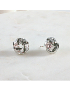 Kolczyki SREBRNY WĘZEŁ SUPEŁ 1,2 cm Lolita Accessories... 2