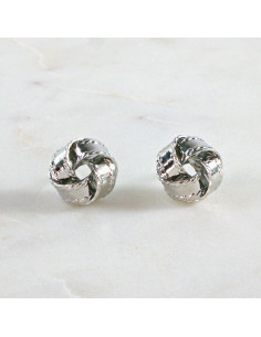 Kolczyki SREBRNY WĘZEŁ SUPEŁ 1 cm Lolita Accessories...
