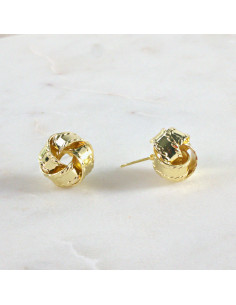 Kolczyki ZŁOTY WĘZEŁ SUPEŁ 1 cm Lolita Accessories... 2