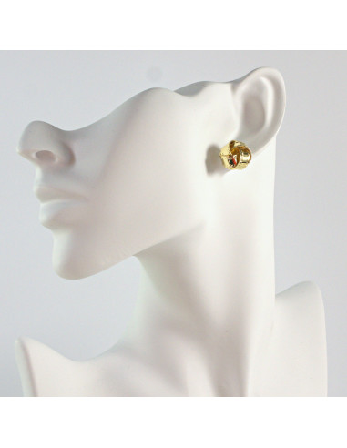 Kolczyki ZŁOTY WĘZEŁ SUPEŁ 1 cm Lolita...