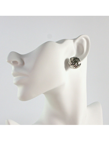 Kolczyki SREBRNY WĘZEŁ SUPEŁ 1,8 cm Lolita...