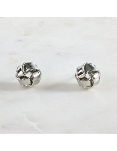 Kolczyki SREBRNY WĘZEŁ SUPEŁ 1,2 cm Lolita Accessories...