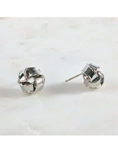 Kolczyki SREBRNY WĘZEŁ SUPEŁ 1,2 cm Lolita Accessories... 2