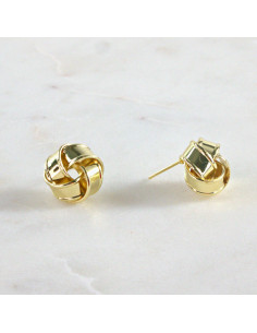 Kolczyki ZŁOTY WĘZEŁ SUPEŁ 1,2 cm Lolita Accessories... 2