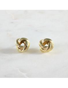 Kolczyki ZŁOTY WĘZEŁ SUPEŁ 1,2 cm Lolita Accessories...